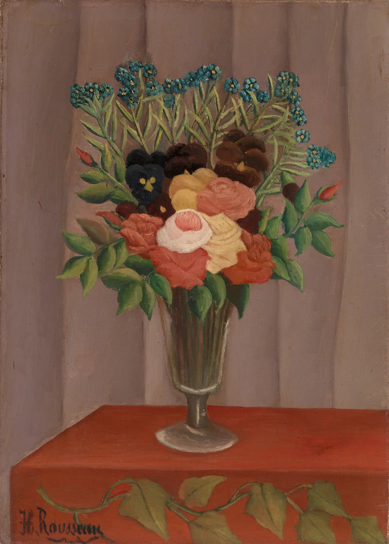 Kytice květin - Henri Rousseau