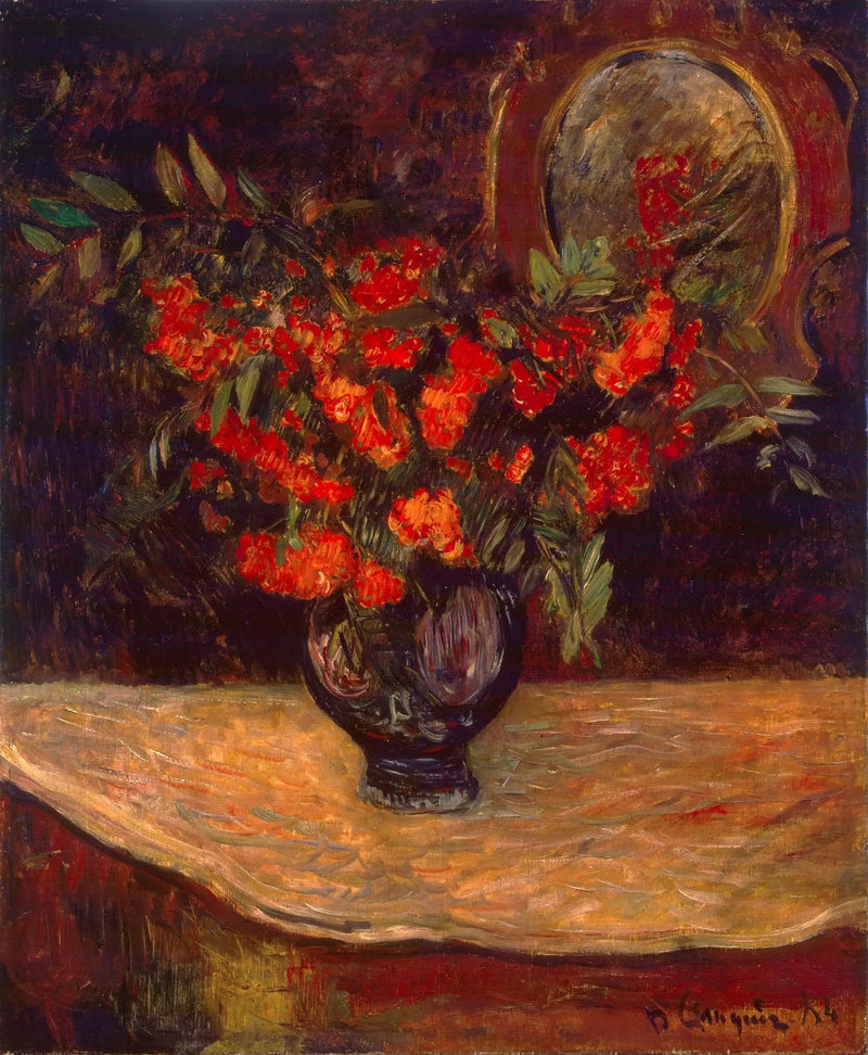 Hrozen jeřabin - Paul Gauguin