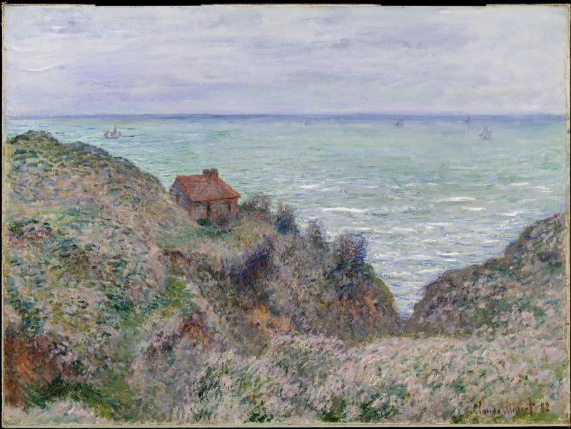 Chata celní stráže - Claude Monet