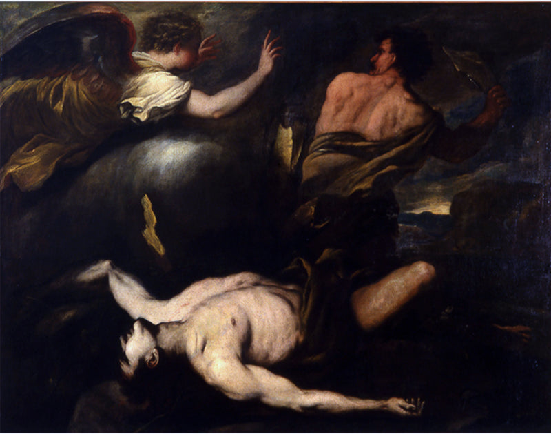 Kain a Abel - Luca Giordano