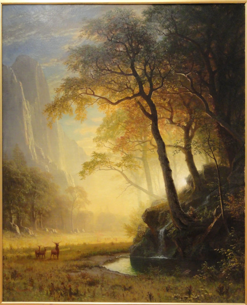 Kaňon Hetch Hetchy - Albert Bierstadt