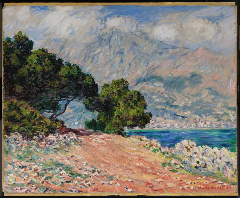 Cap Martin, poblíž Mentonu - Claude Monet