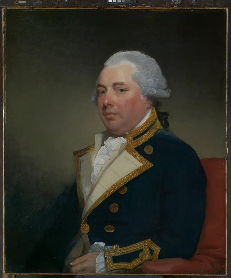 Kapitán Sir William Abdy, Bt, kolem 1732-1803 - Gilbert Stuart