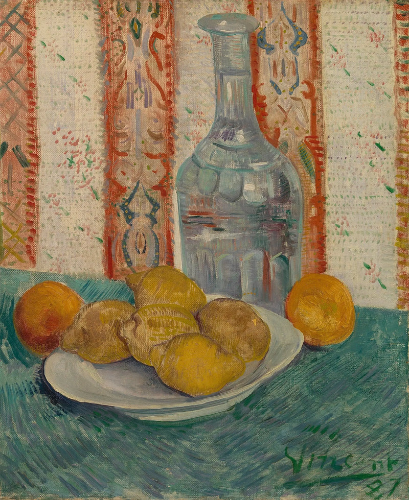 Karafa a mísa s citrusy - Vincent van Gogh