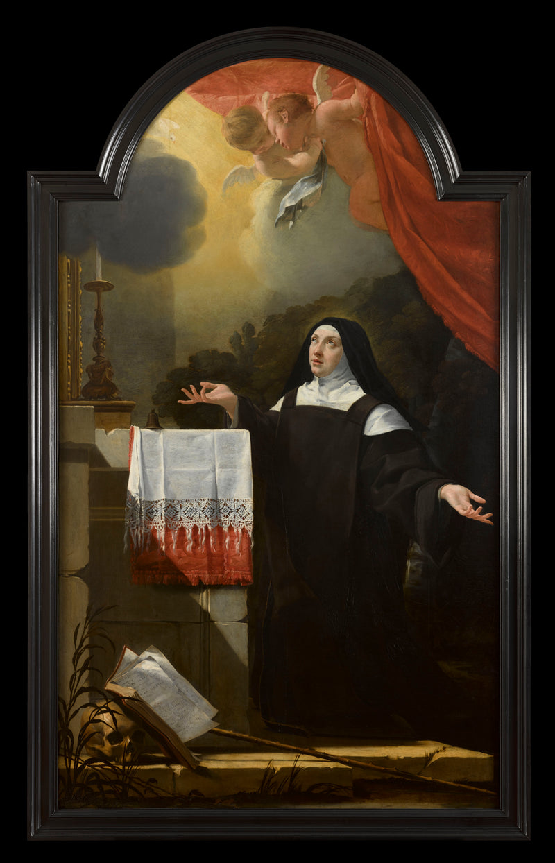 Carmélite v extázi - Eustache Le Sueur