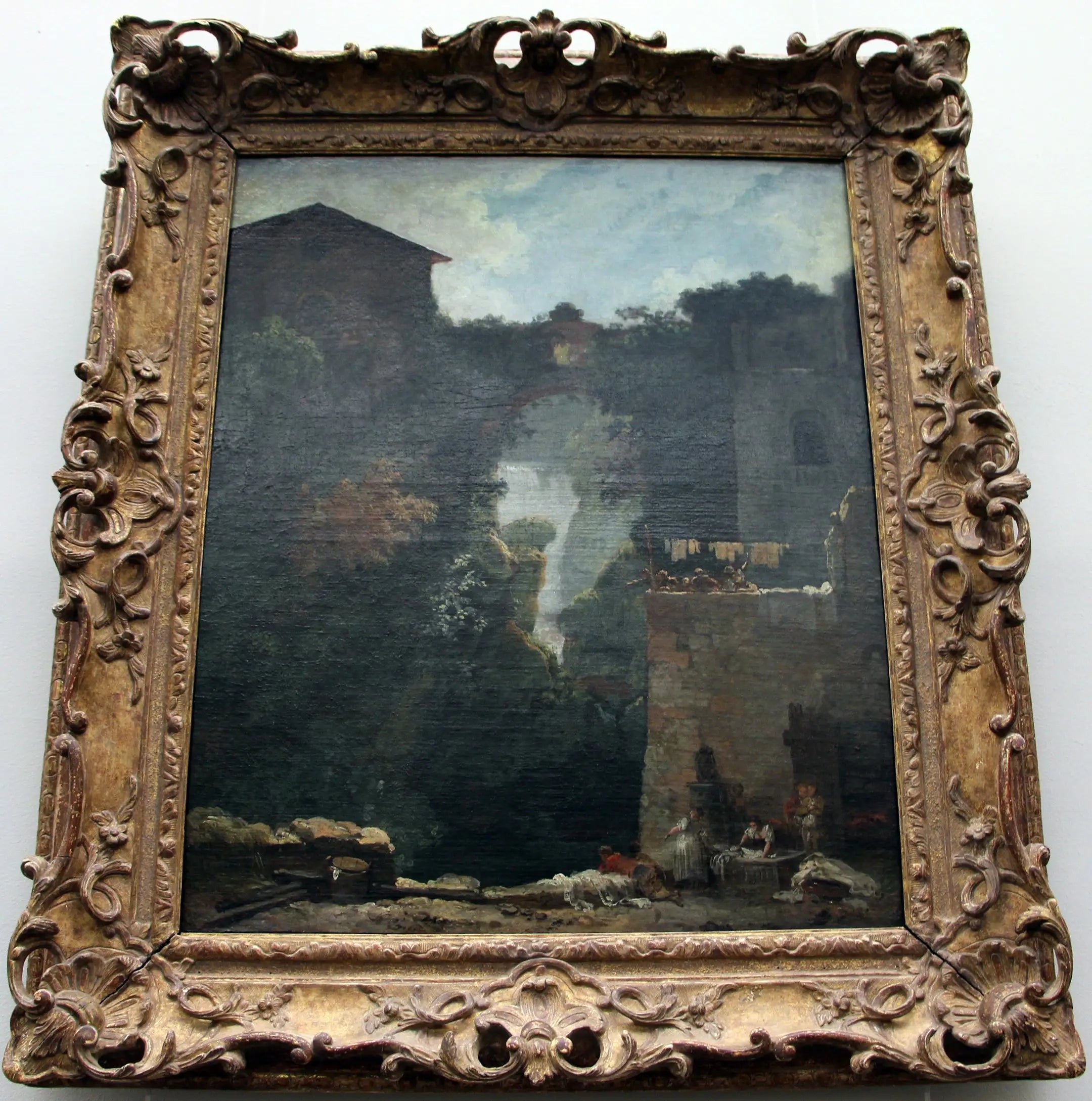 Cascatelles de Tivoli - Jean-Honoré Fragonard - Alpha Reproduction