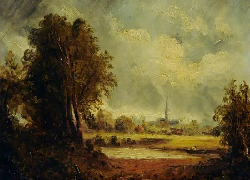 Cathédrale de Salisbury Wiltshire - John Constable - Alpha Reproduction