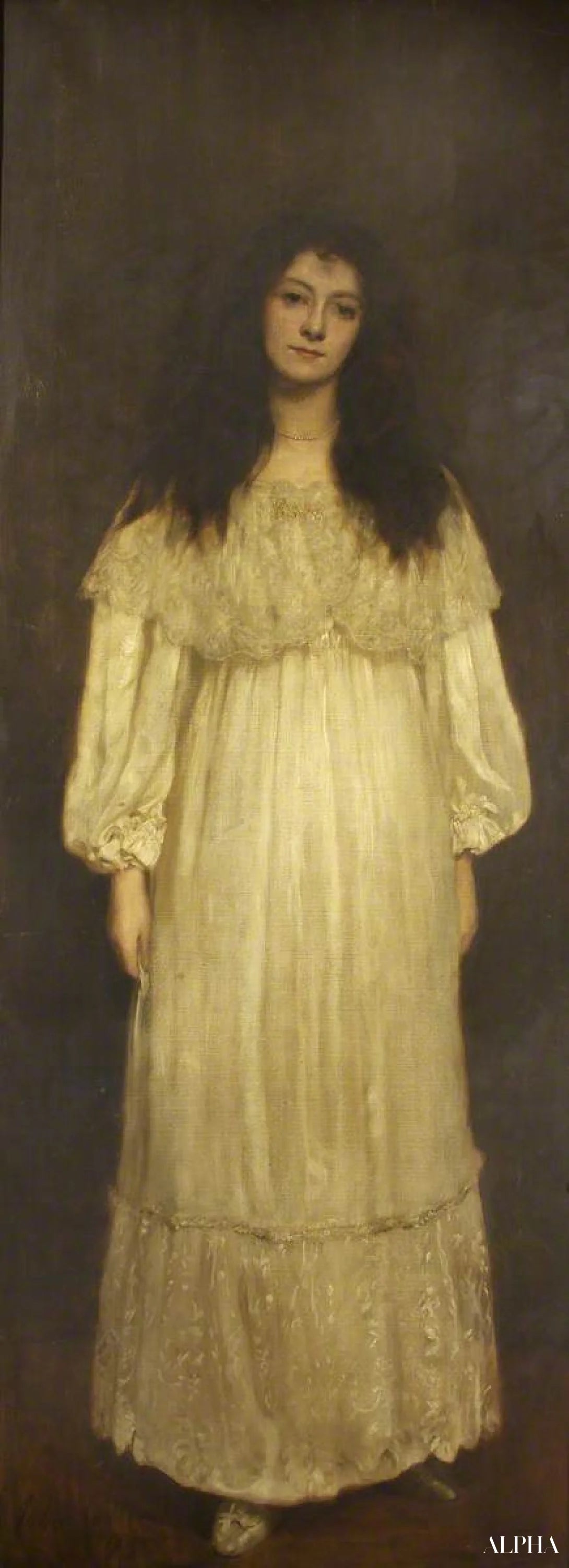 Reproduction du tableau « Cecilia Loftus (1876–1943) de John Collier » par Alpha Reproduction en peinture à l’huile