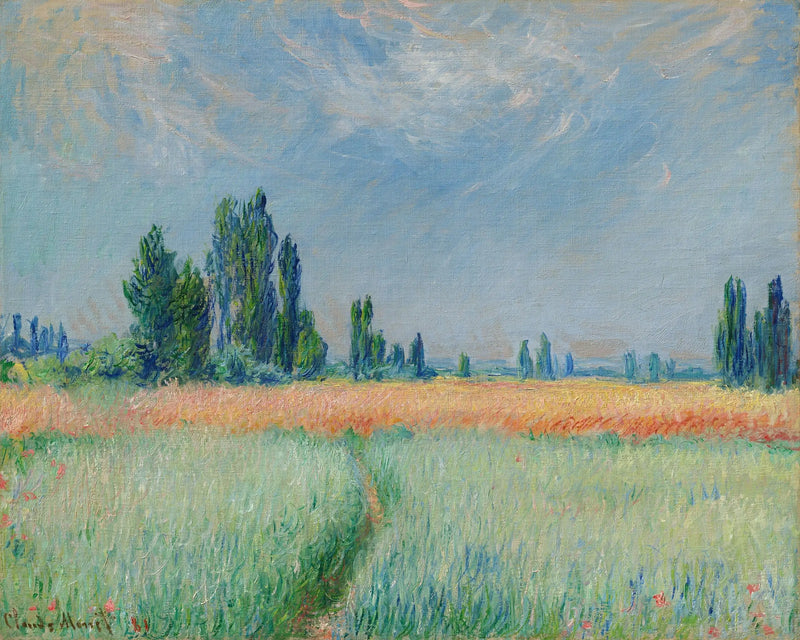 Pole pšenice - Claude Monet