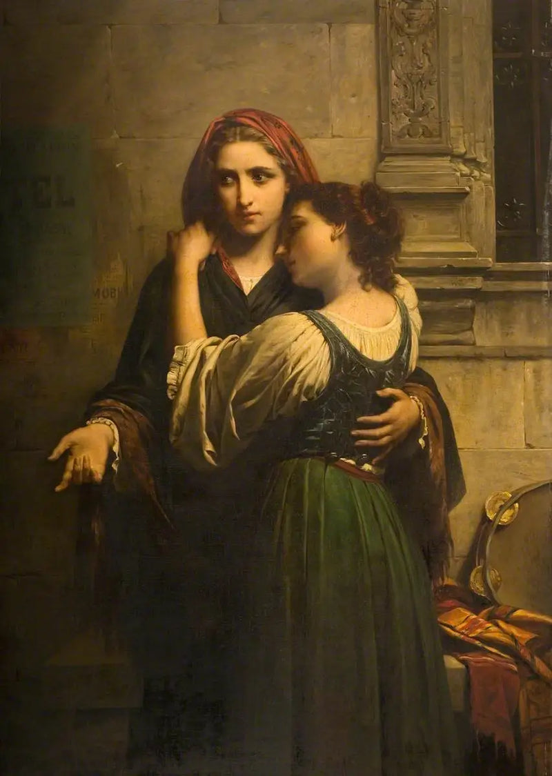 Charitativní dar pro mou sestru - Pierre Auguste Cot