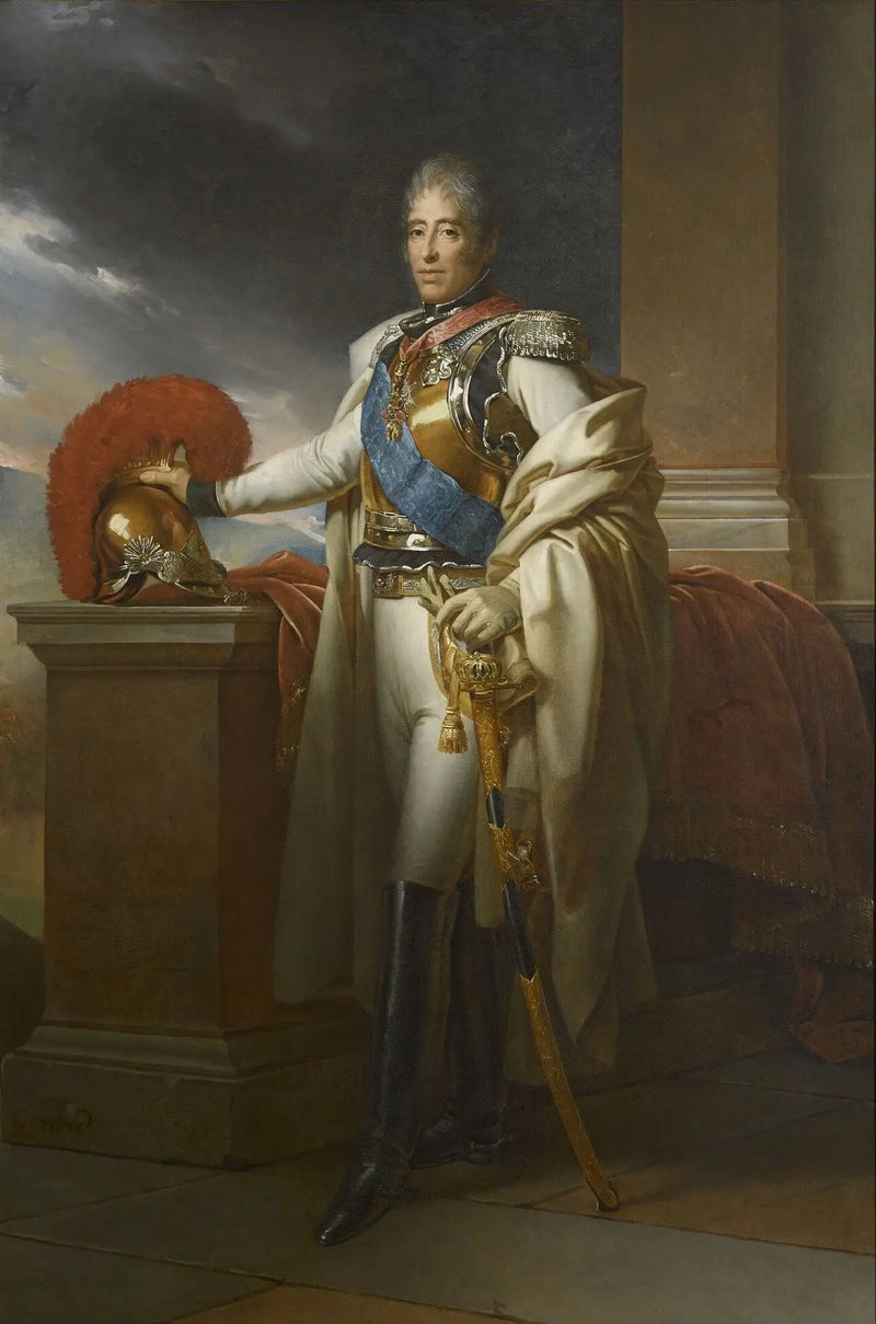 Karel Filip z Francie (1757-1836), hrabě z Artois, v uniformě generálního plukovníka karabiníků, kolem 1815 - François Gérard