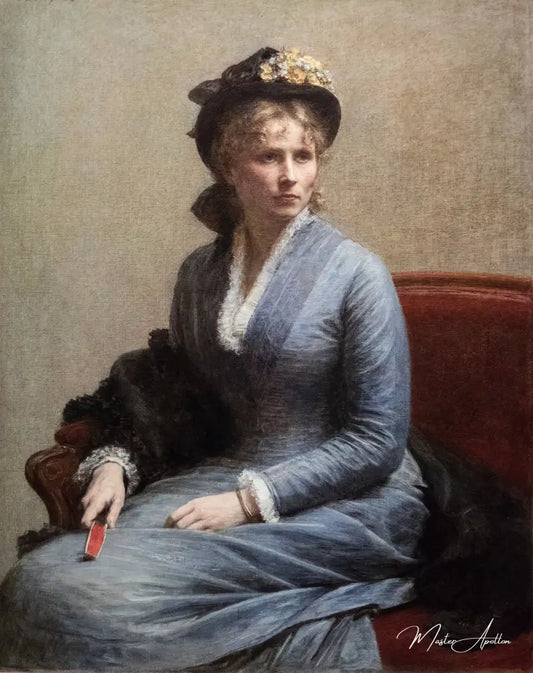 Charlotte Dubourg, 1822 - Henri Fantin-Latour - Reproductions de tableaux et peintures haut de gamme