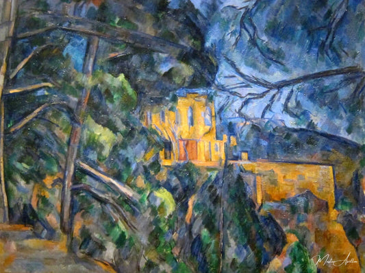 Château Noir 1904 - Paul Cézanne - Reproductions de tableaux et peintures haut de gamme