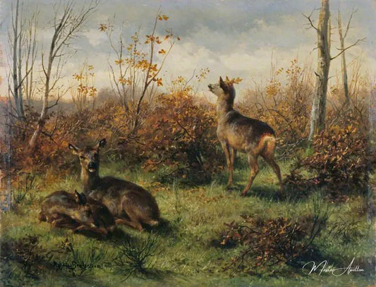 Roe Deer - Rosa Bonheur - Reproductions de tableaux et peintures haut de gamme