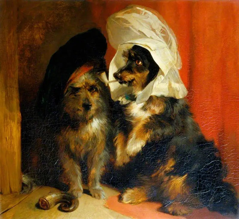 Komické psi - Edwin Henry Landseer