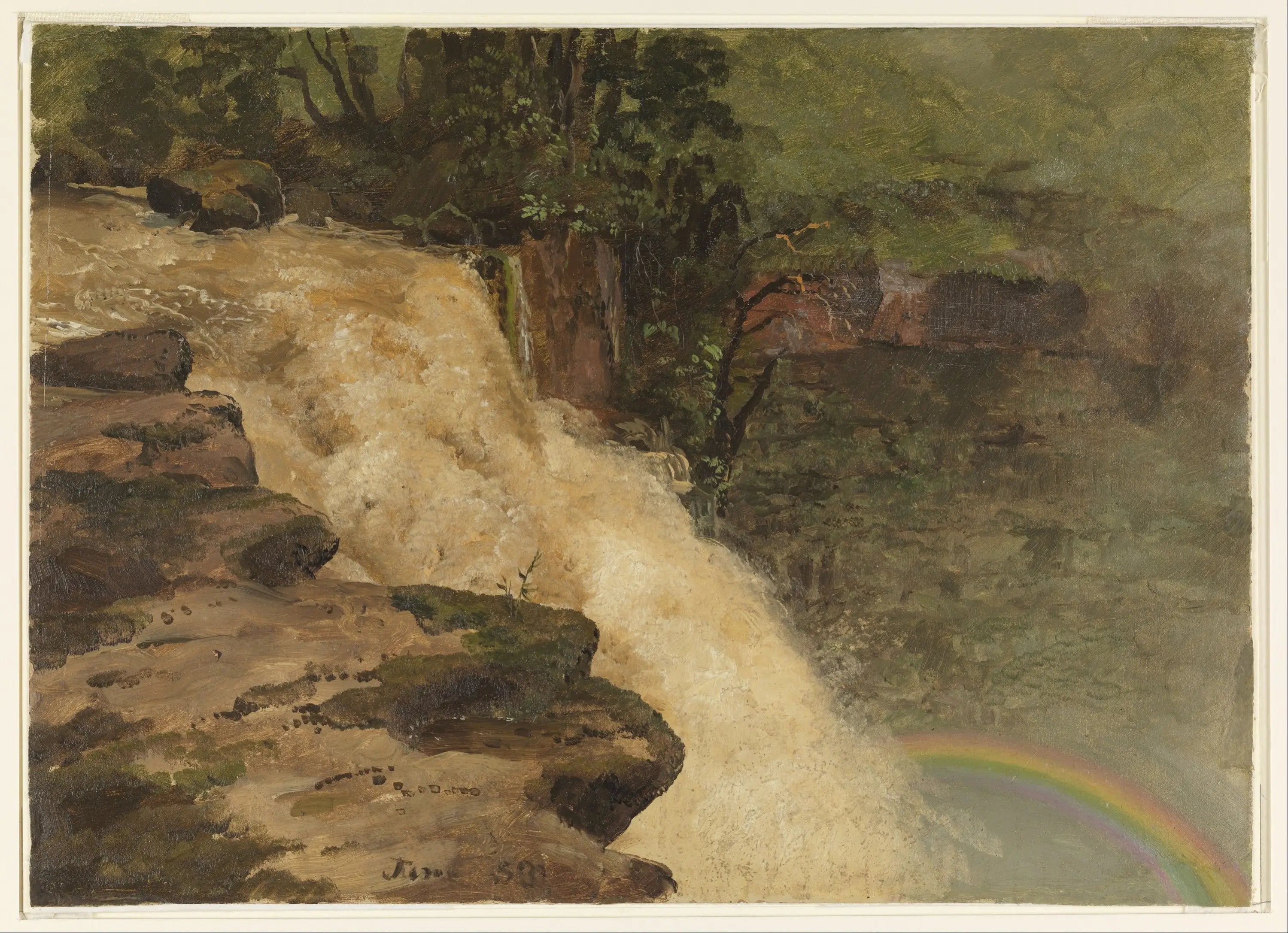 Chute d’eau en Colombie - Frederic Edwin Church - Alpha Reproduction