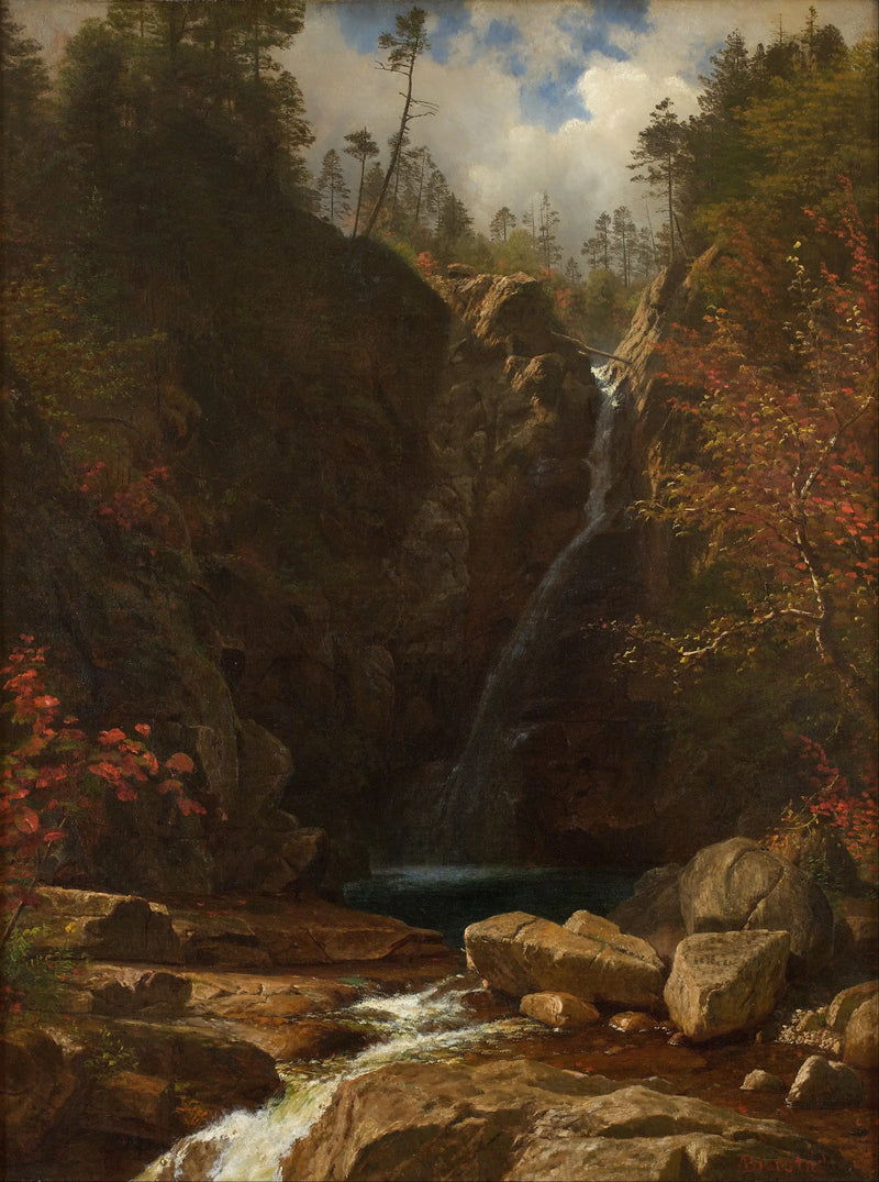 Pád Glen Ellis - Albert Bierstadt