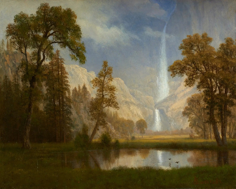 Pád Yosemite - Albert Bierstadt