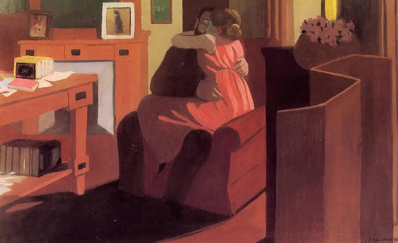 Pět hodin - Félix Vallotton