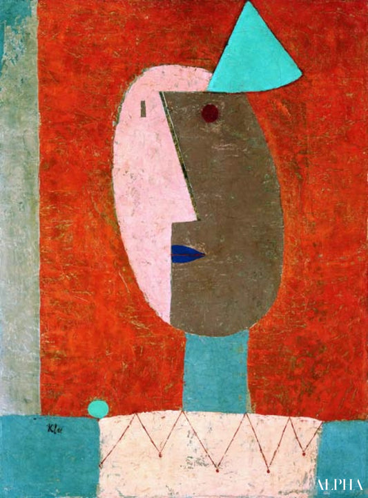 Clown, 1929, 133 (D 3) - Paul Klee - Reproductions de tableaux et peintures haut de gamme