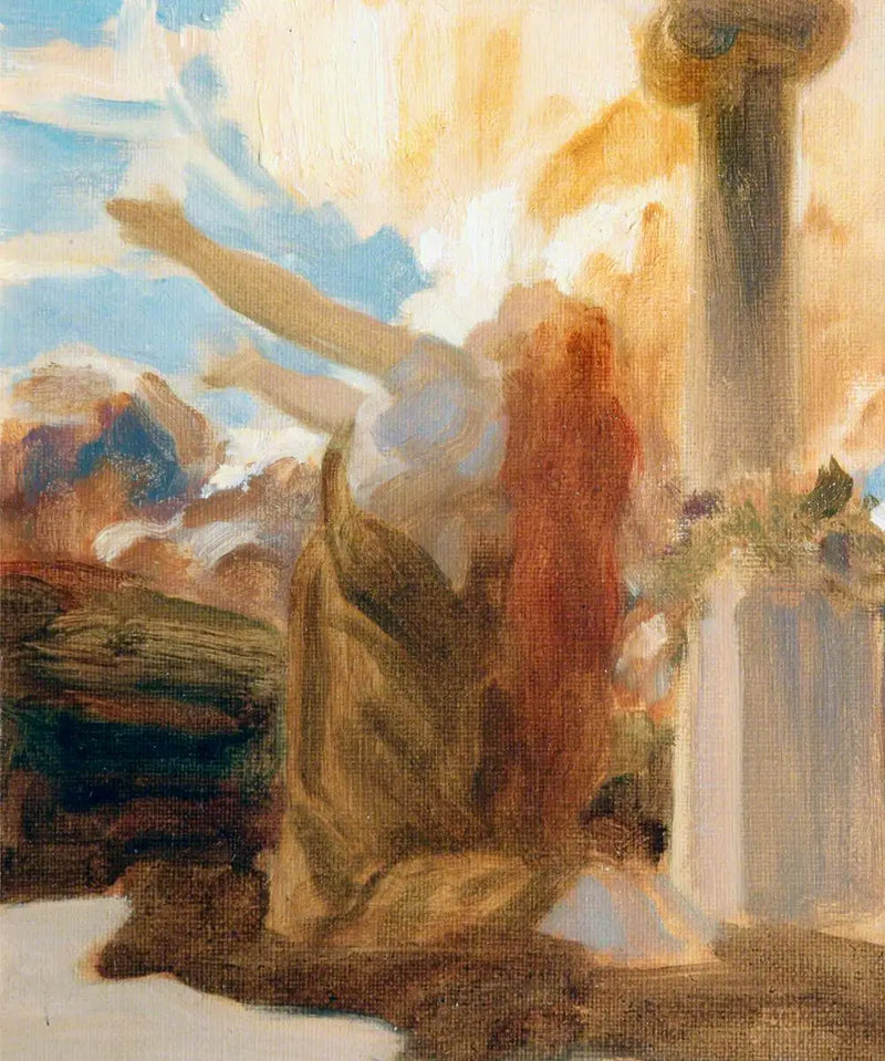 Clytie (skica) - Frederic Leighton