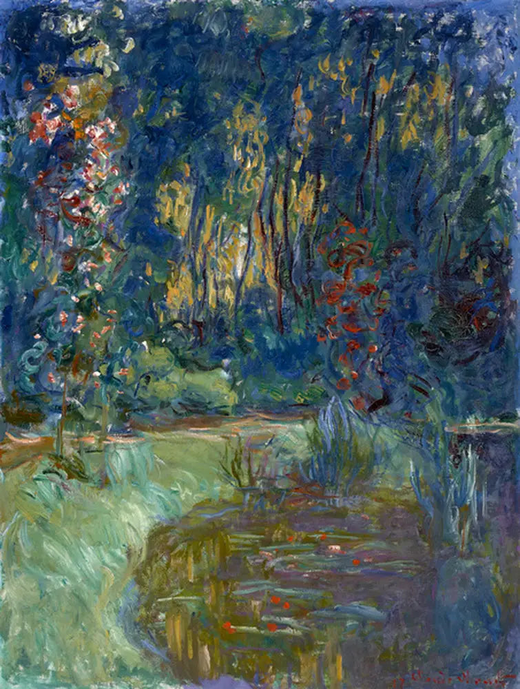 Roh rybníka v Giverny - Claude Monet
