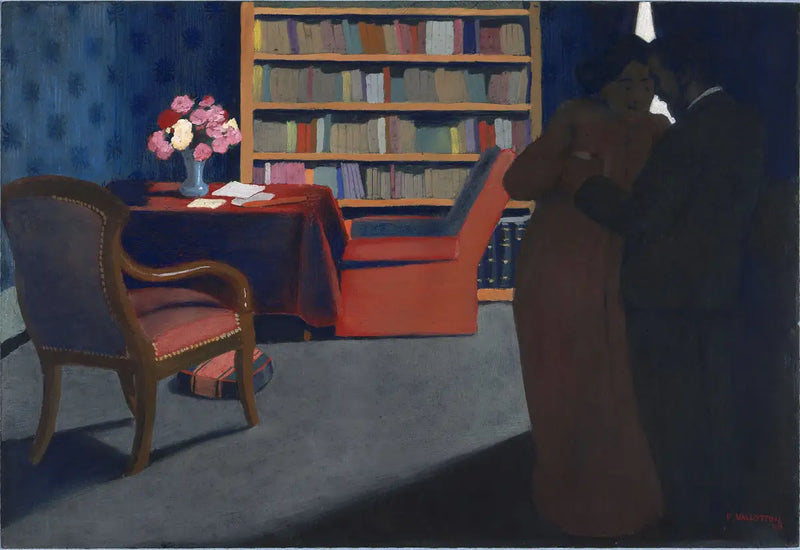 Sentimentální konference - Félix Vallotton