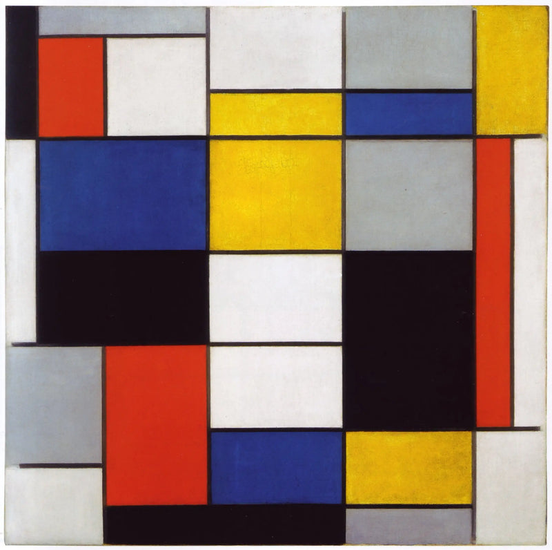 Kompozice A - Piet Mondrian