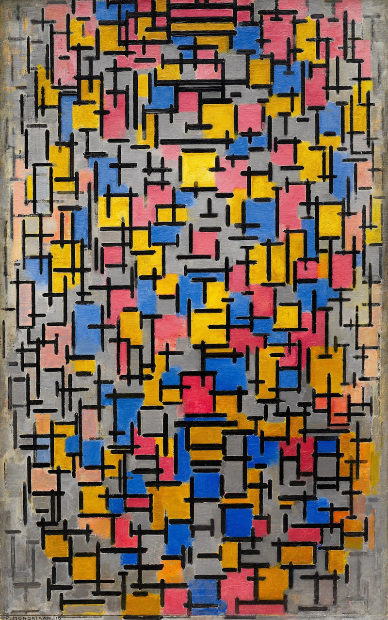 Kompozice - Piet Mondrian