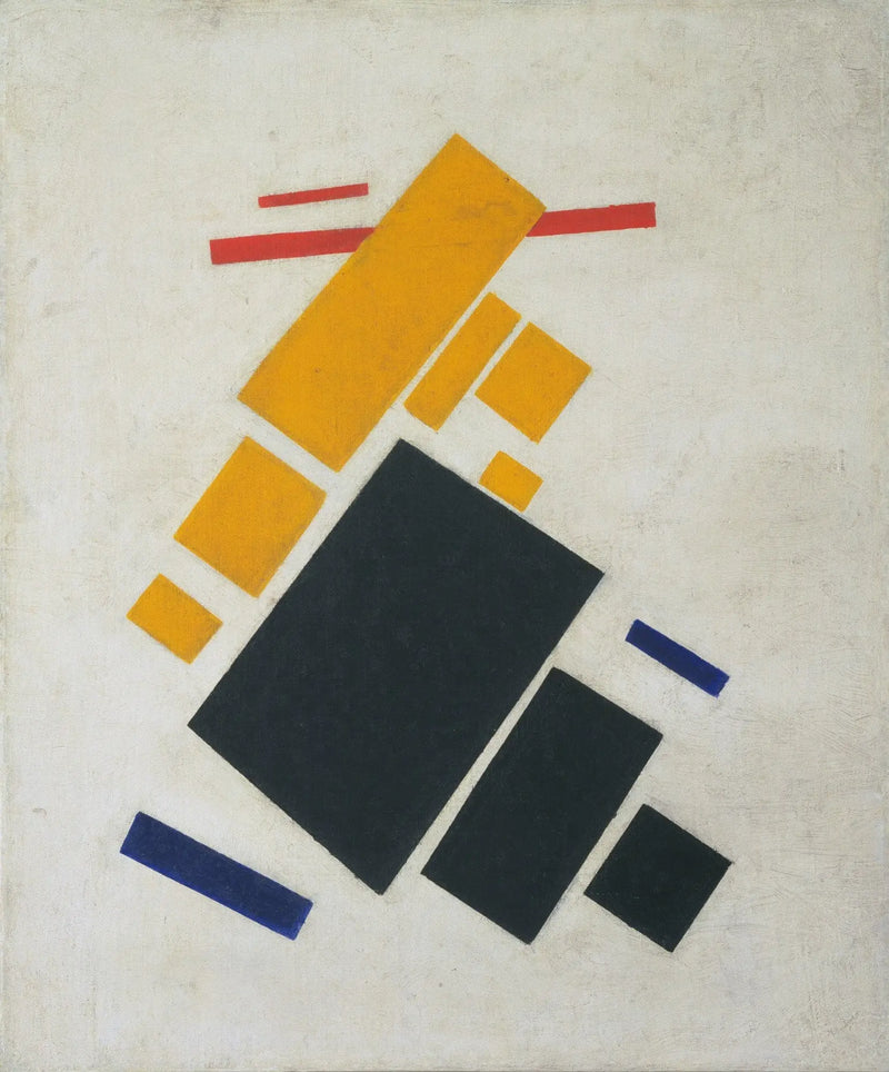 Kompozice suprematistická : Letadlo v letu - Kazimir Malevich