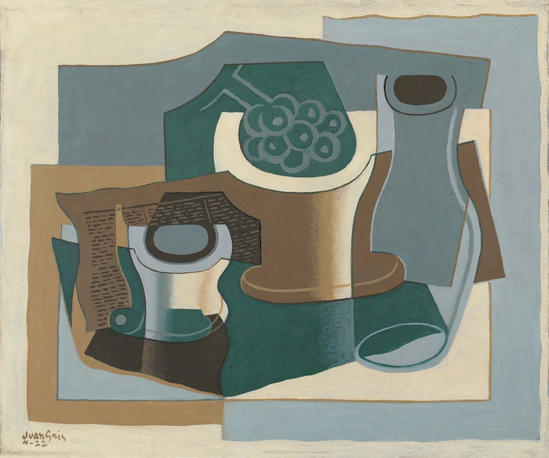 Miska na kompot a karafa - Juan Gris