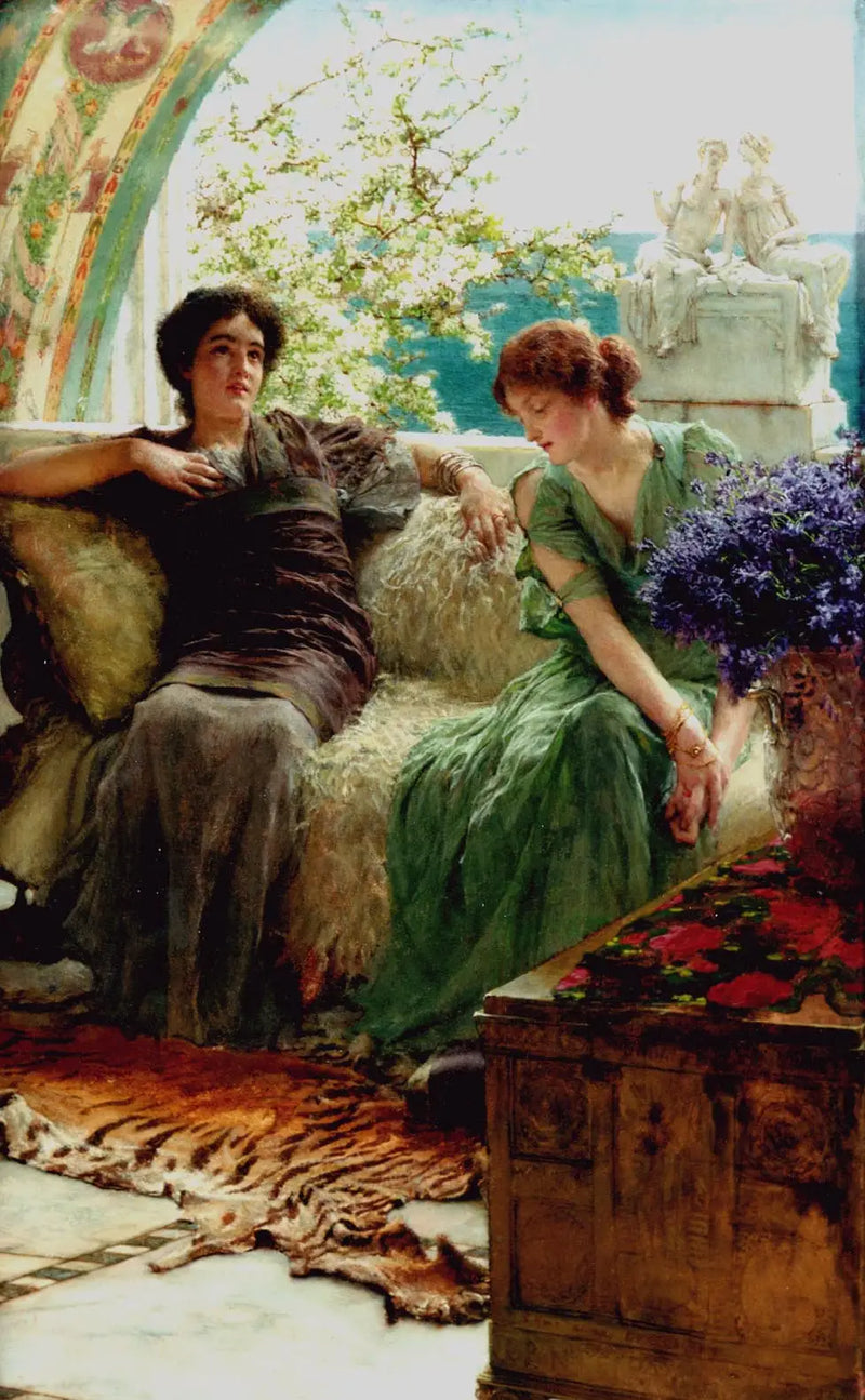 Nepříjemné důvěrnosti - Lawrence Alma-Tadema