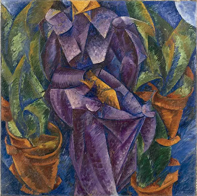 Šroubovitá konstrukce - Umberto Boccioni