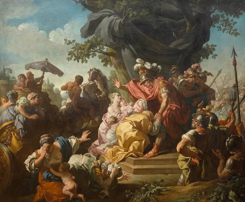 Coriolan u Volsků - Louis Jean François Lagrenée