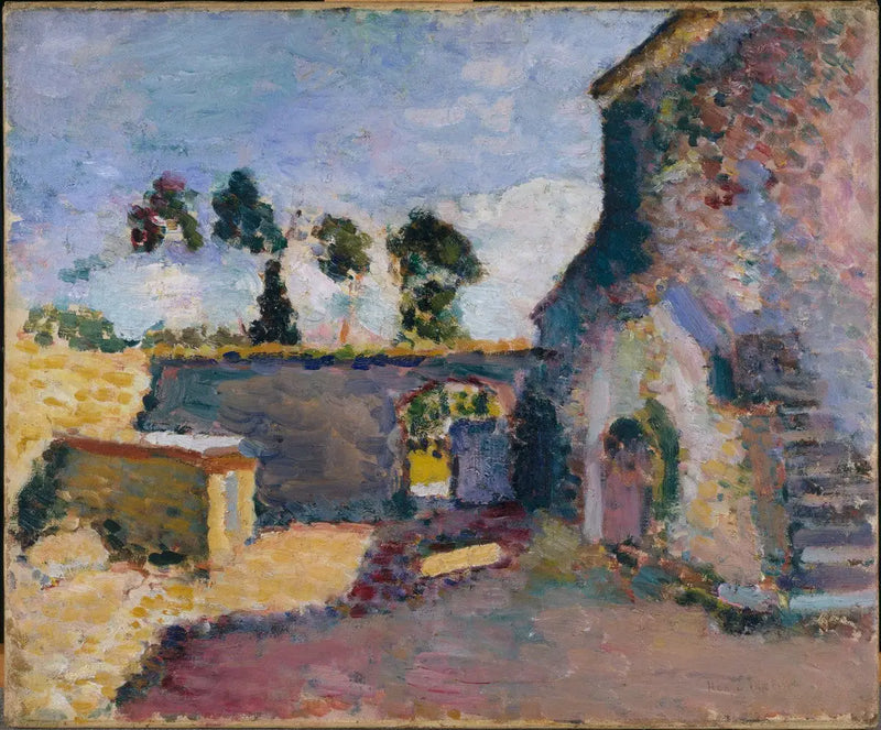 Korsika, starý mlýn - Henri Matisse