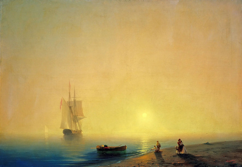 Pobřeží - Ivan Aïvazovskij