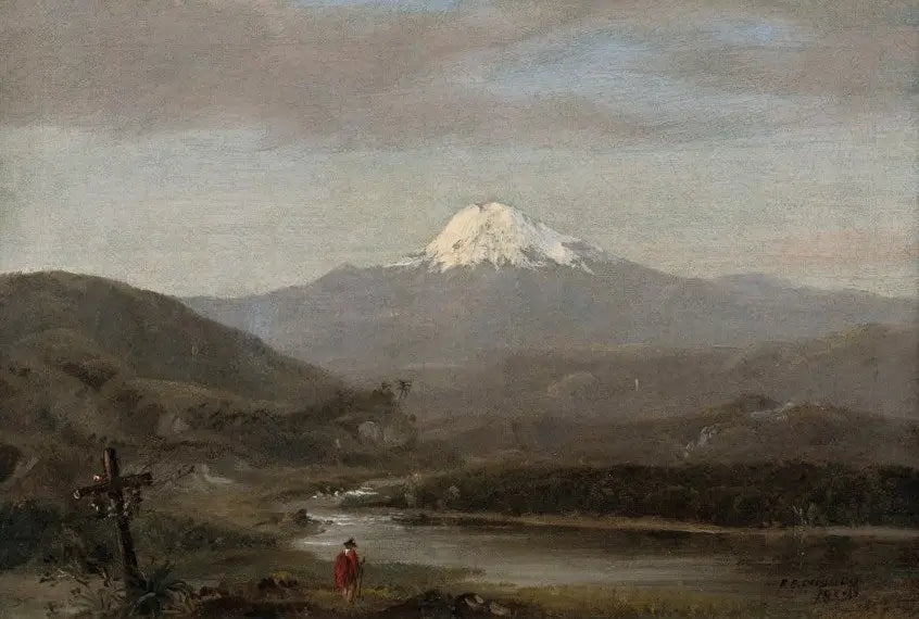 Cotopaxi Équateur - Frederic Edwin Church - Alpha Reproduction