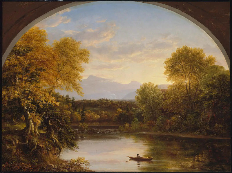 Západ slunce v Catskills - Thomas Cole