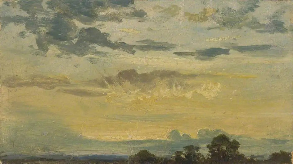 Coucher de soleil d’été - John Constable - Alpha Reproduction