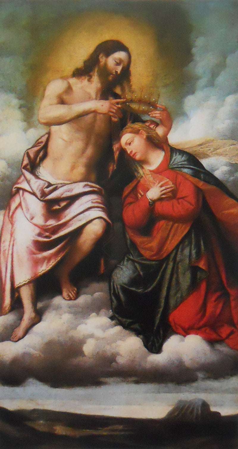 Korunovace Panny Marie - Alessandro Bonvicino