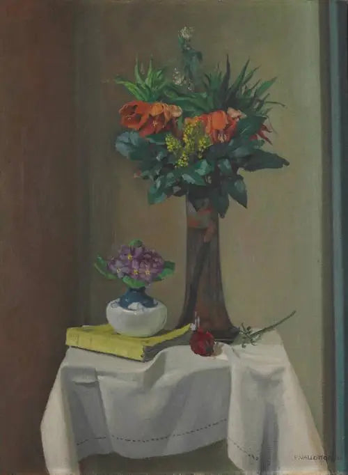 císařské koruny (La nappe blanche) - Félix Vallotton