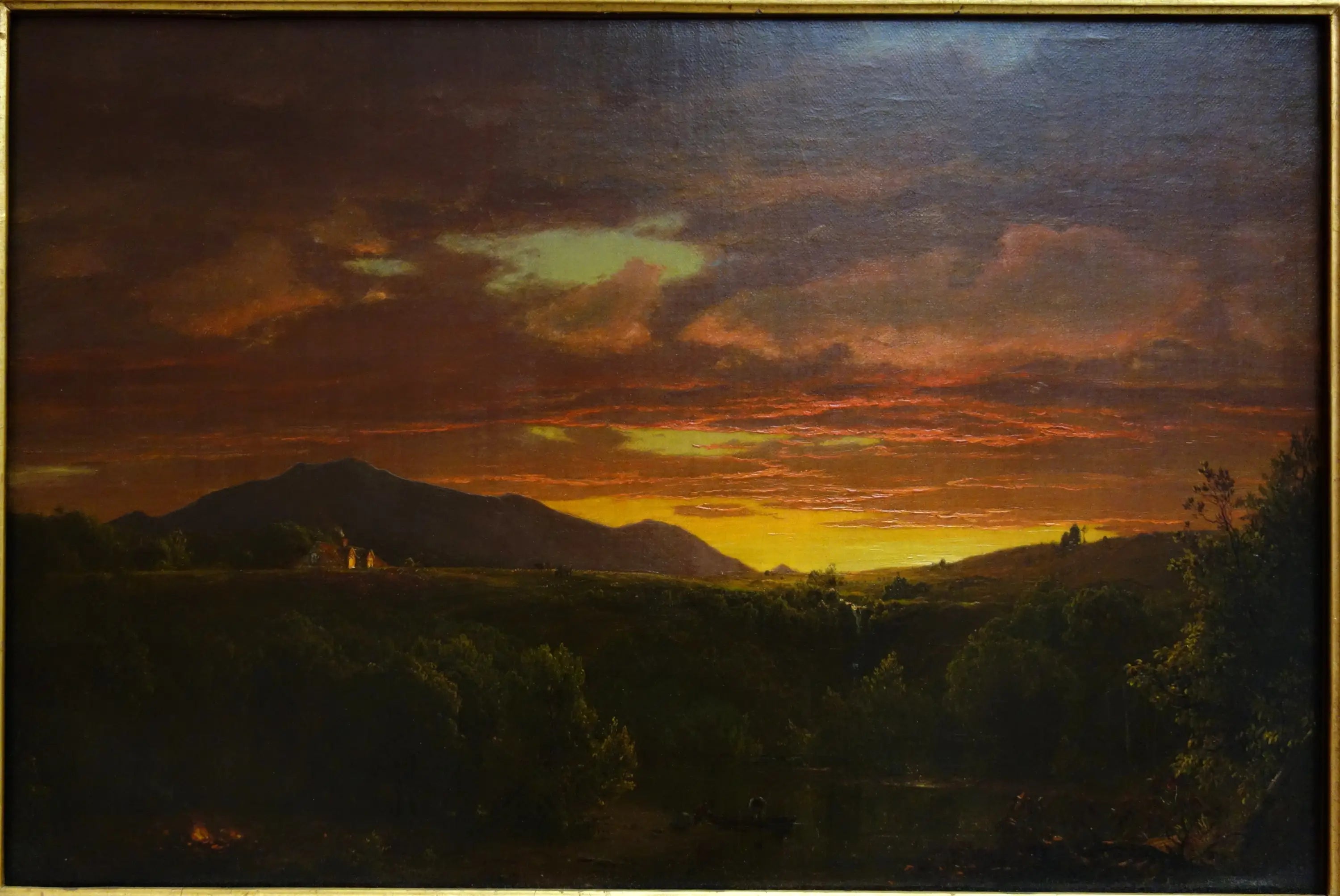 Crépuscule (Couche de soleil) - Frederic Edwin Church - Alpha Reproduction