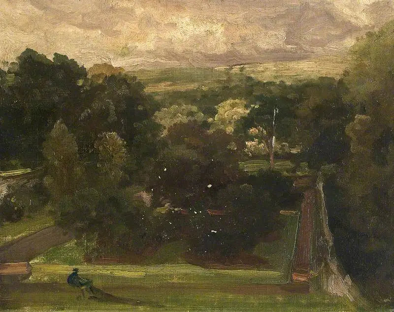 Croquis: Une scène de jardin - Frederic Leighton - Alpha Reproduction