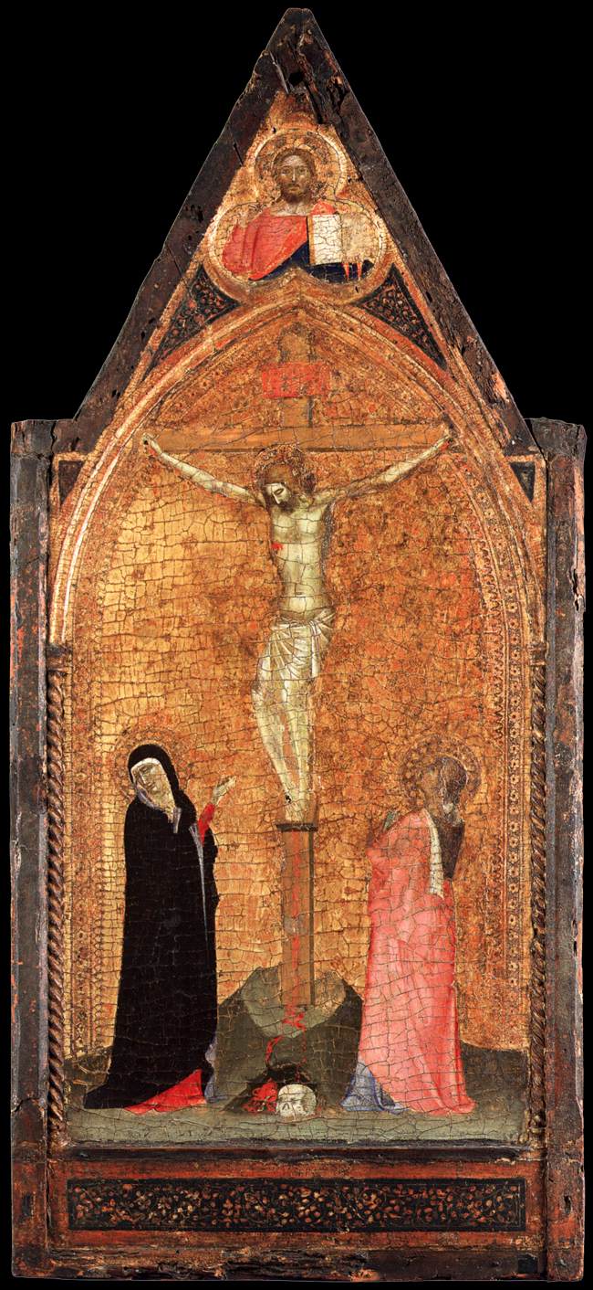 Crucifixion et bénédiction du Christ - Bernardo Daddi - Alpha Reproduction