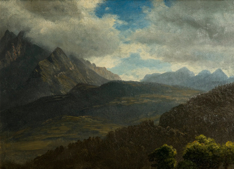 V horách Skalistých - Albert Bierstadt