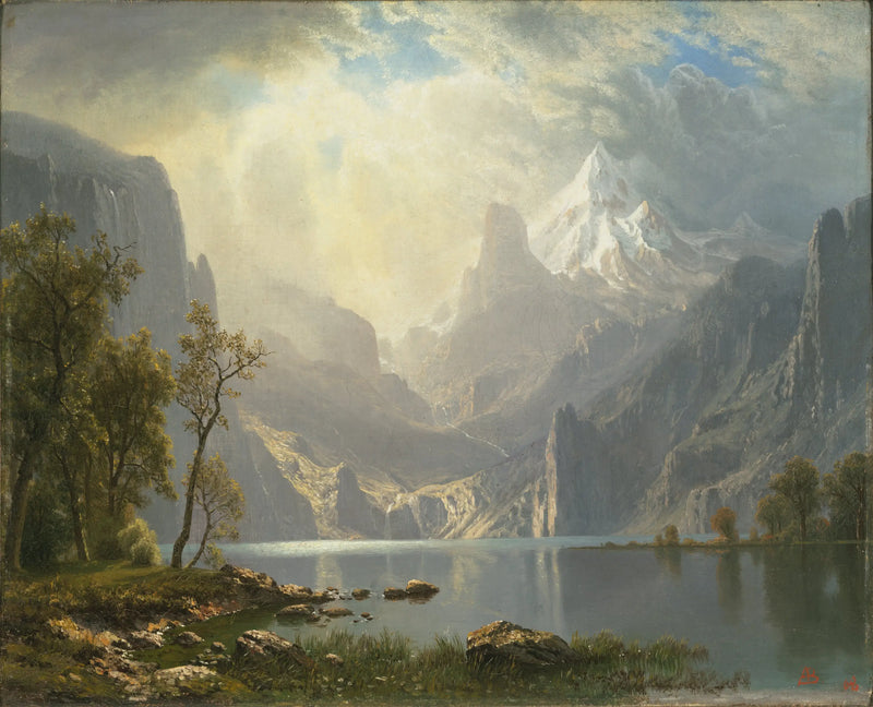 V Sierras - Albert Bierstadt