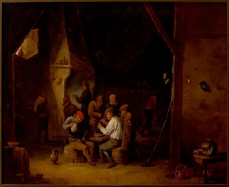 V hospodě - David Teniers mladší