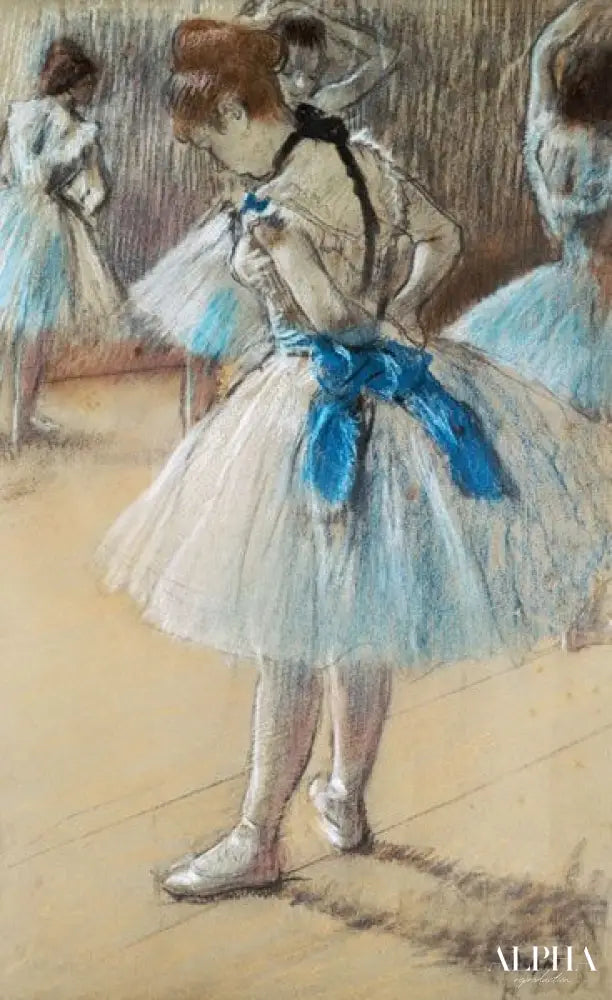 Danseuse (pastel) - Edgar Degas - Reproductions de tableaux et peintures haut de gamme