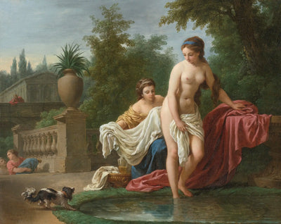 David et Bethsabée - Louis Jean François Lagrenée - Alpha Reproduction