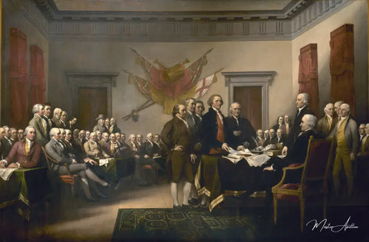 Declaration of Independence - John Trumbull - Reproductions de tableaux et peintures haut de gamme